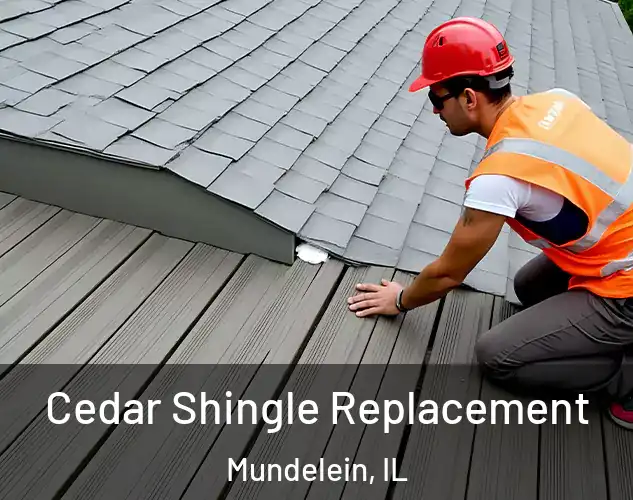  Cedar Shingle Replacement Mundelein, IL