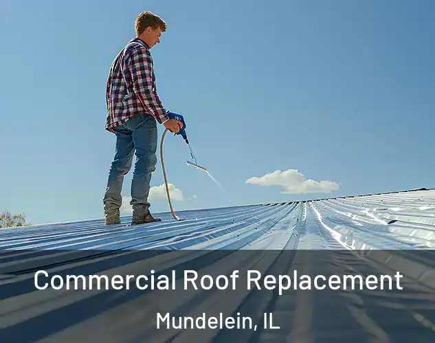  Commercial Roof Replacement Mundelein, IL