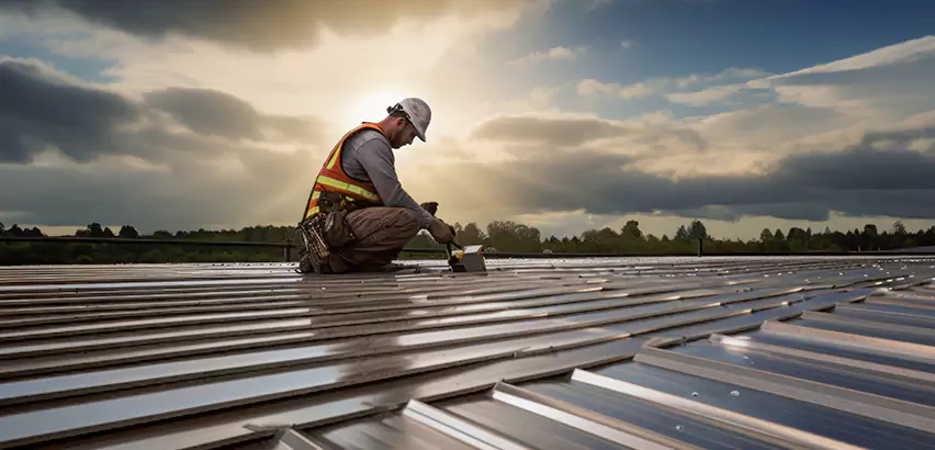 Commercial Roof Restoration in Mundelein