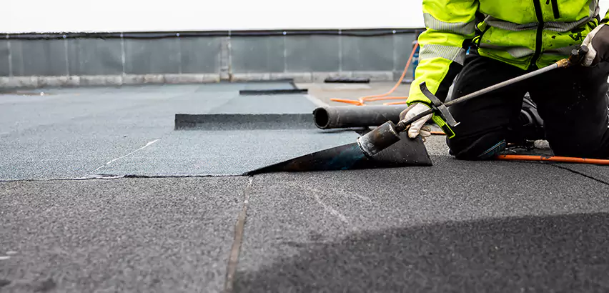 Residential Flat Roof Repair in Mundelein
