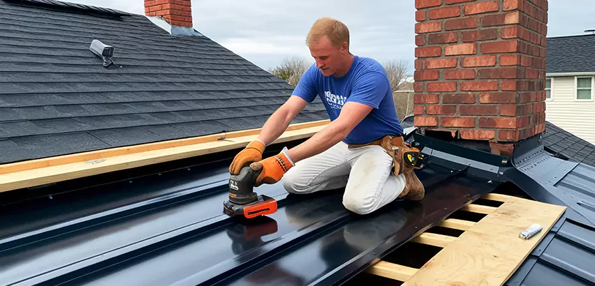 Metal Barn Roof Replacement in Mundelein