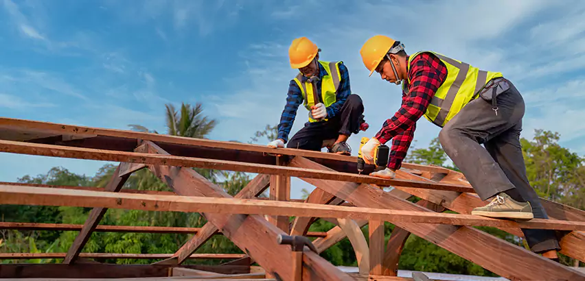 Mobile Home Roof Truss Repair in Mundelein