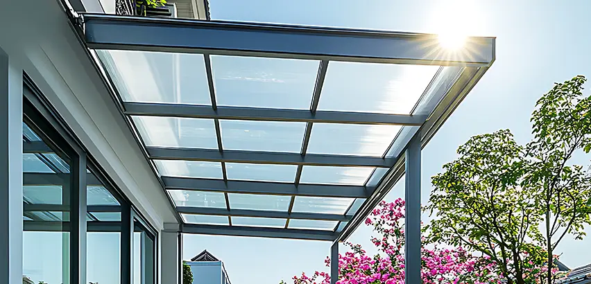 Glass Patio Roof Installation in Mundelein