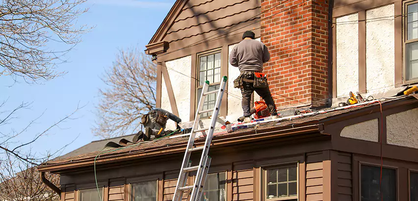 Roof Siding Trim Repair in Mundelein