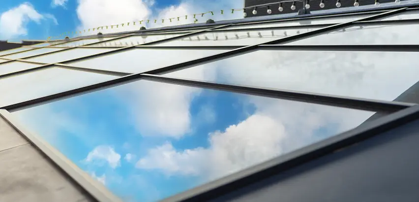 Flat Roof Skylight Installation in Mundelein