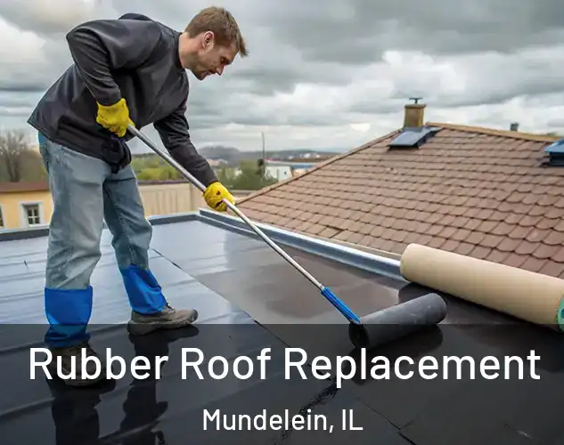  Rubber Roof Replacement Mundelein, IL
