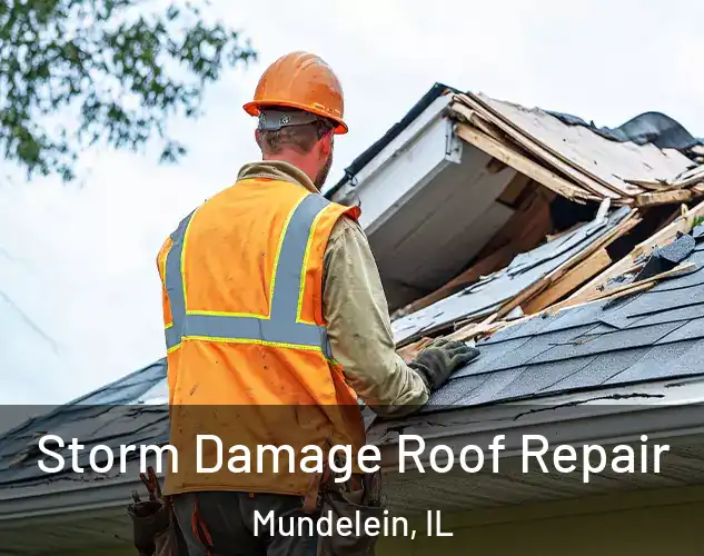  Storm Damage Roof Repair Mundelein, IL