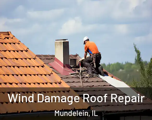  Wind Damage Roof Repair Mundelein, IL